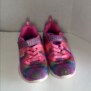 Skechers Pink Sneakers Vibrant Design Comfort